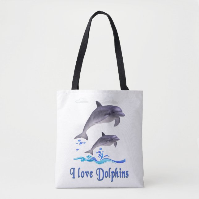 Tote Bag Dauphins (Devant)