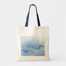Dauphins dans l'océan