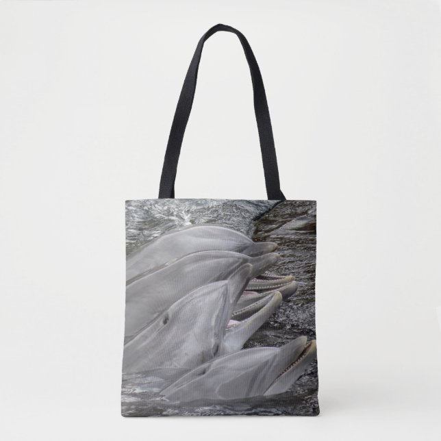 Tote Bag Dauphins riants (Devant)