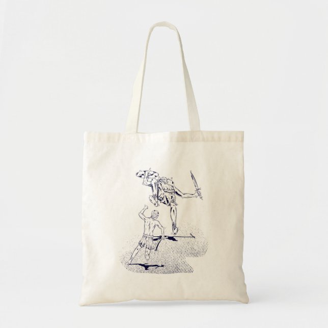 Tote Bag David et Goliath (Devant)