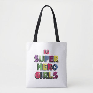 Tote Bag DC Super Hero Girls City Letters