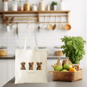 Tote Bag 🐶 de petits chiens   Adorable eau des Amoureux de