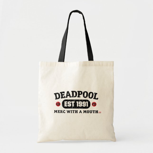 Tote Bag Deadpool | Est. 1991 (Devant)