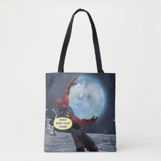 Tote Bag Deadpool Tenant La Terre