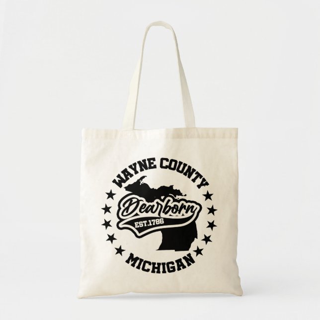 Tote Bag Dearborn, Michigan (Devant)