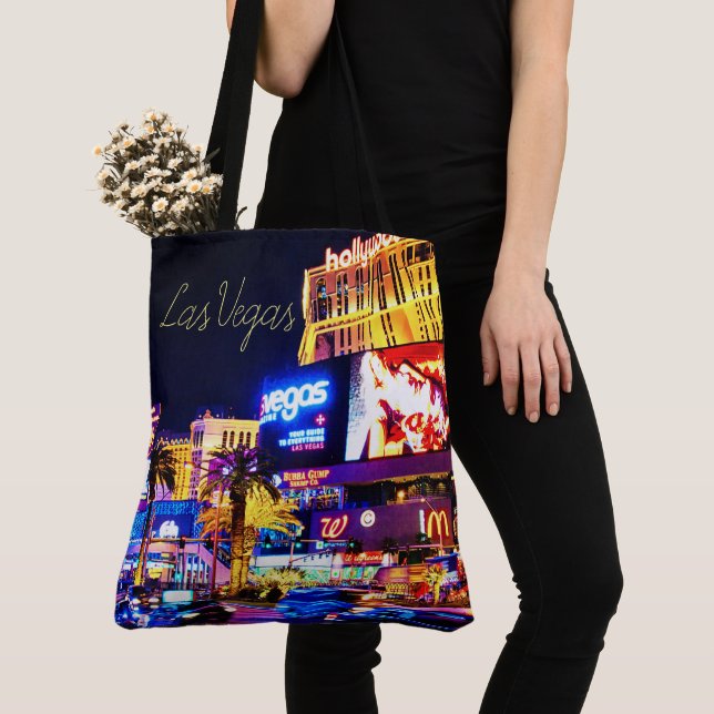 Tote Bag Débardeur de Las Vegas Strip (De près)