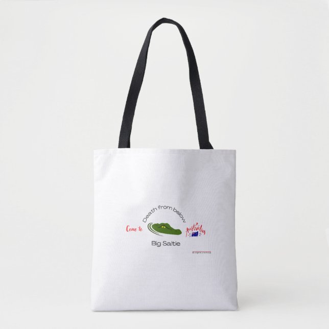 Tote Bag Décès en dessous (Devant)