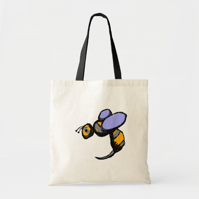Tote Bag Déchets rétro (Devant)