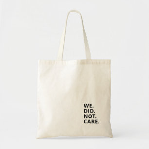 Tote Bag Déclaration de texte moderne   Typographie Texte b