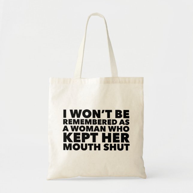 Tote Bag Déclaration de votre vérité  (Devant)