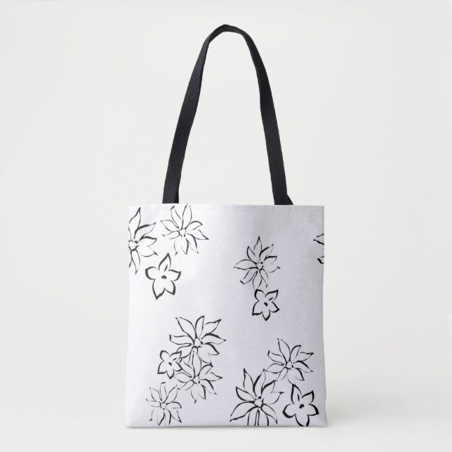 Tote Bag Décoratif, Davy Grey (Devant)