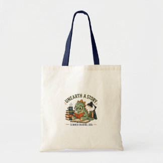 Tote Bag Décoration de journal d'histoire de dinosaure mign