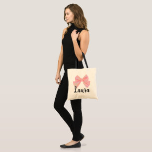 Tote Bag Découverte du prénom Laura Signification Fille Arc