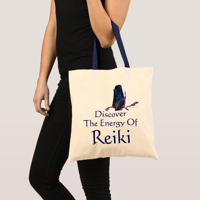 Tote Bag Découvrez L'Énergie Du Reiki (Devant (produit))