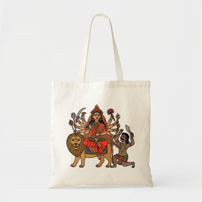Tote Bag Déesse Durga (Devant)