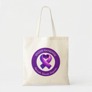 Tote Bag Défendre. Éduquer. Autonomiser.  Sensibilisation à