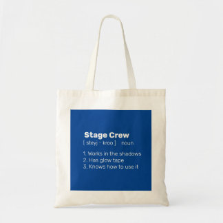 Tote Bag Définition de l'équipage de scène
