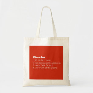 Tote Bag Définition du directeur