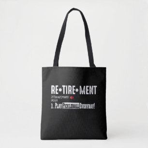 Tote Bag Définition du joueur de basket-ball de retraite