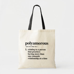 Tote Bag Définition polyamoreuse - Termes LGBTQ définis -