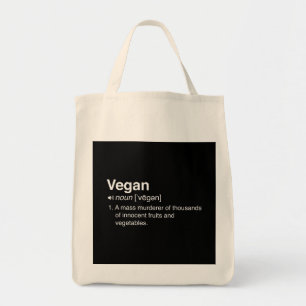 Tote Bag Définition végétalienne