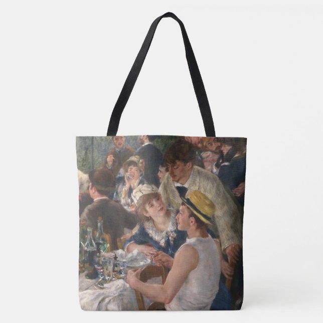 Tote Bag Déjeuner de la fête nautique - Auguste Renoir (Devant)