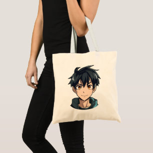 Tote Bag Délice de superpuissance d'anime - Personnage de j