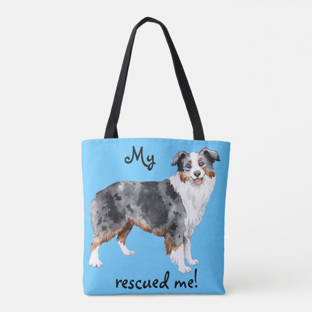 Tote Bag Délivrance américaine miniature de berger (Dos)