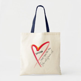Tote Bag Demande de Demoiselle d'Honneur Budget de l'Enterr
