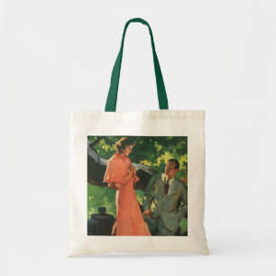 Tote Bag Demande en mariage vintage ; veux-tu m'épouser ?