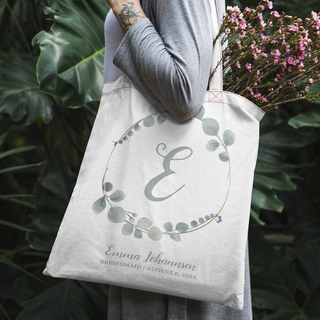 Tote Bag Demande personnalisée de demoiselle d'honneur pour (Créateur téléchargé)