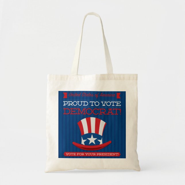 Tote Bag Démocrate (Devant)