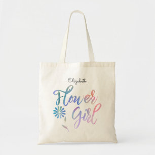 Tote Bag Demoiselle de honneur avec le nom