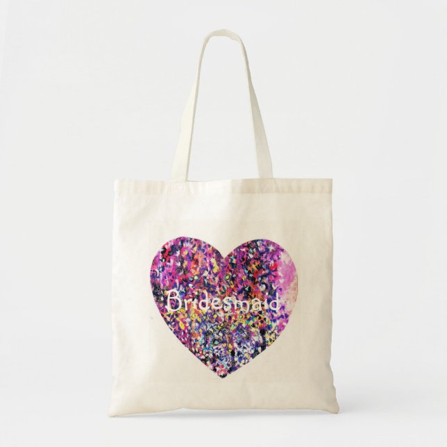 Tote Bag Demoiselle d'honneur fourre-tout (Devant)