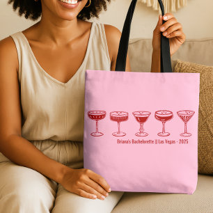 Tote Bag Demoiselle d'honneur Martini Espresso au Bachelore