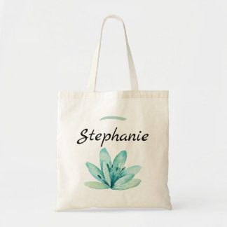 Tote Bag Demoiselle d'honneur personnalisée florale
