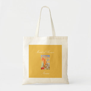 Tote Bag demoiselle d'honneur sirène huître