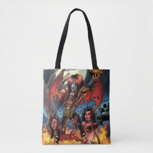 Tote Bag Demon Boy Art Extraordinaire