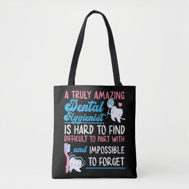 Tote Bag Dentaire Hygiéniste Dentaire Un Dentaire Vraiment  (Devant)