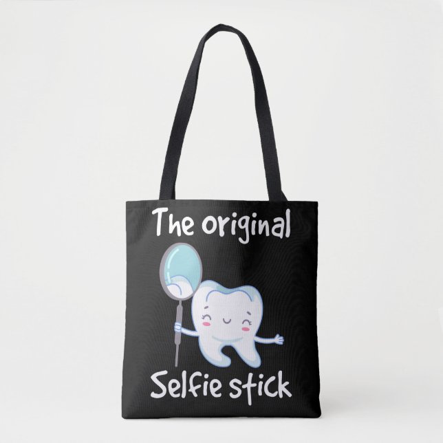 Tote Bag Dentiste Dentiste Dentiste Humour Dentaire Assista (Devant)