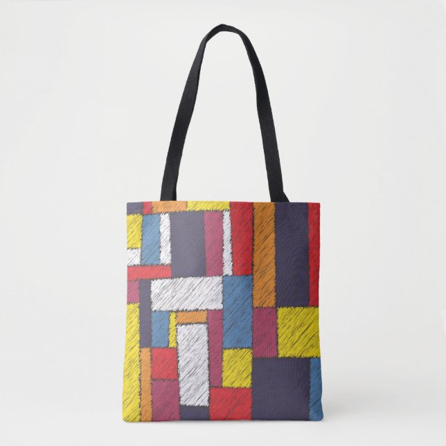 Tote Bag Dépêche-toi Mozaik (Devant)