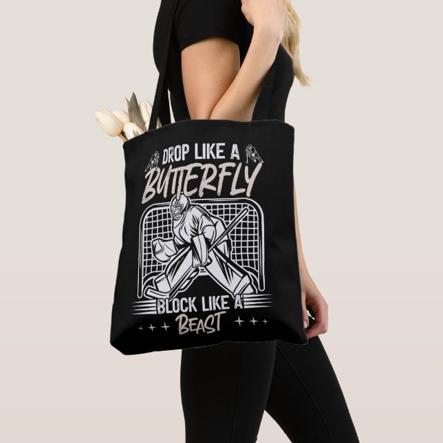 Tote Bag Déposer comme un bloc de papillon comme un gardien (De près)