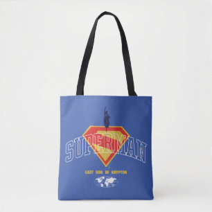 Tote Bag Dernier fils de Krypton Emblem