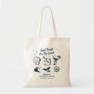 Tote Bag Dernier Toast Sur La Côte Beach Bachelorette Party