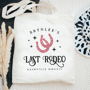 Tote Bag Dernière Fête de Bachelorette de Rodéo de Fers à C