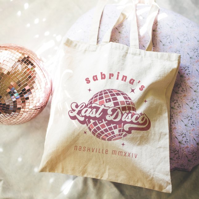 Tote Bag Dernière soirée disco avant le mariage (Créateur téléchargé)