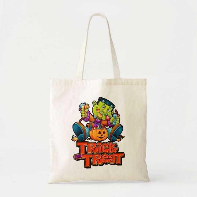 Tote Bag Des bonbons ou un sort (Devant)