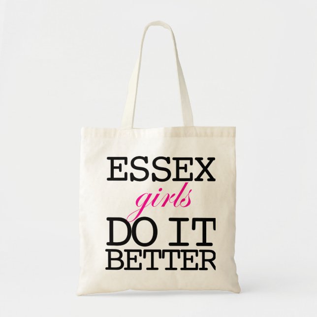 Tote Bag Des filles d'Essex il améliorent (Devant)