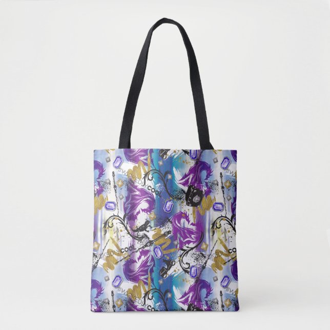 Tote Bag Descendants| Mal| Motif à deux têtes de dragon (Devant)