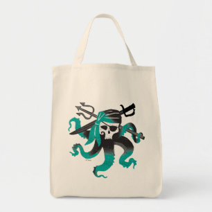Tote Bag Descendants Uma Logo crânien pirate